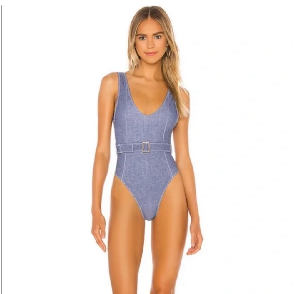 Lovewave The Saddle Up One Piece Denim